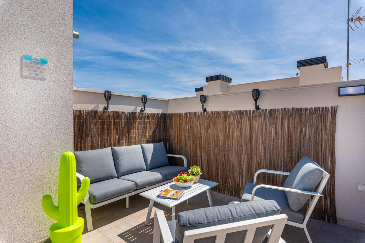 Dehesa de Campoamor La Zenia Cocoon - Luxury Penthouse With Jacuzzi, 2 Pools, Indoor Heated Pool, Sauna, Gym, Playstation公寓 外观 照片
