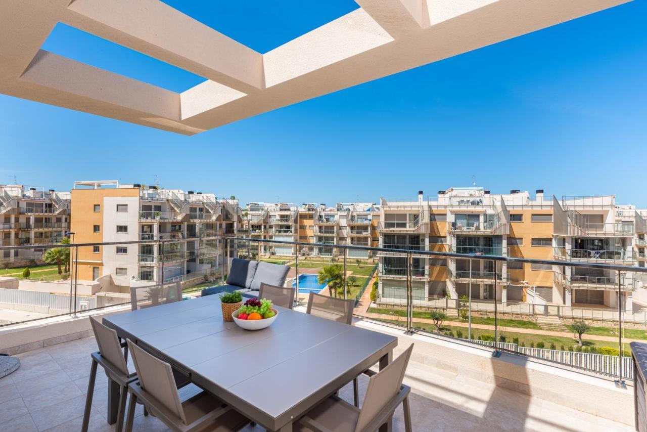 Dehesa de Campoamor La Zenia Cocoon - Luxury Penthouse With Jacuzzi, 2 Pools, Indoor Heated Pool, Sauna, Gym, Playstation公寓 外观 照片