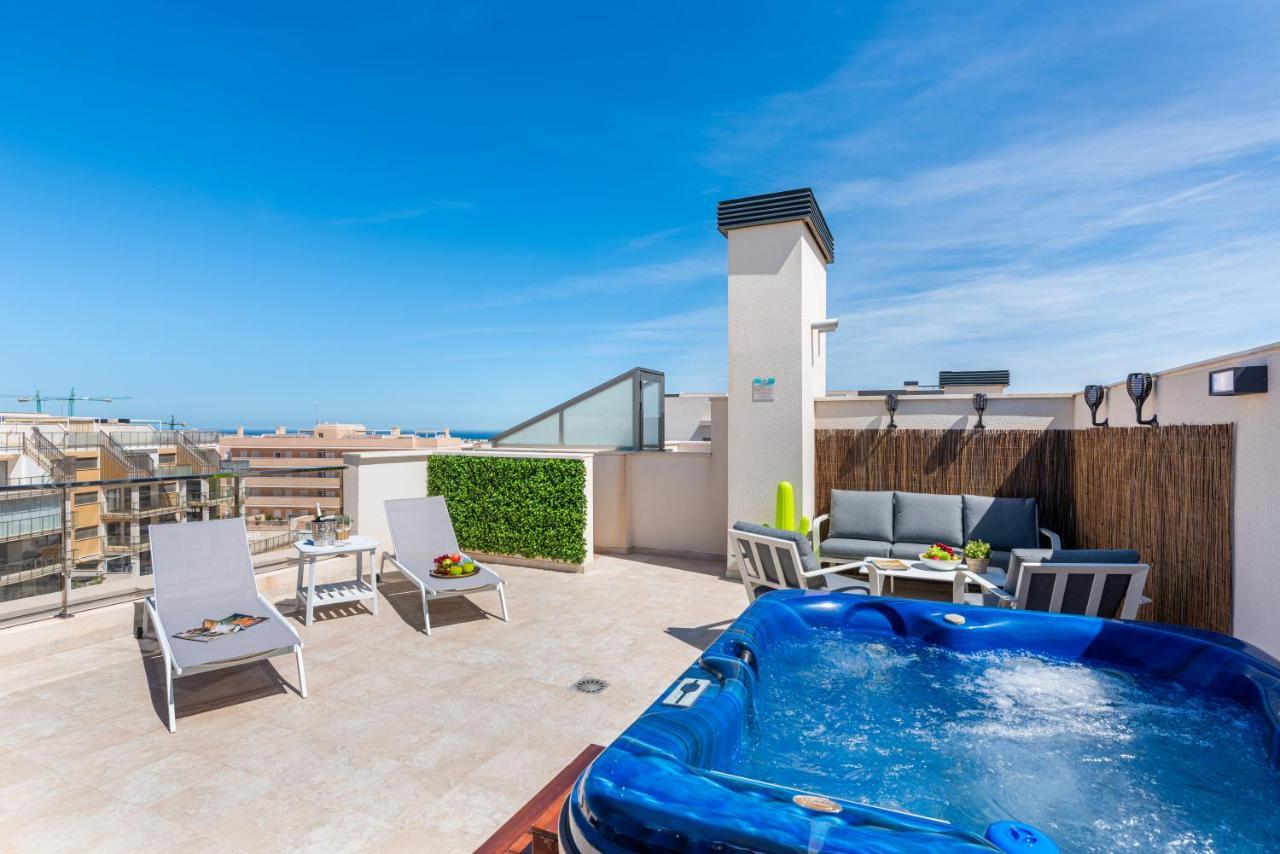 Dehesa de Campoamor La Zenia Cocoon - Luxury Penthouse With Jacuzzi, 2 Pools, Indoor Heated Pool, Sauna, Gym, Playstation公寓 外观 照片