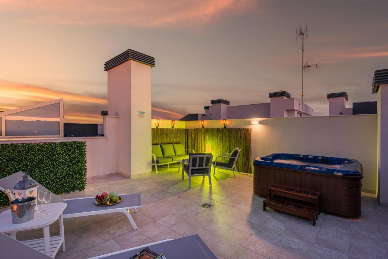 Dehesa de Campoamor La Zenia Cocoon - Luxury Penthouse With Jacuzzi, 2 Pools, Indoor Heated Pool, Sauna, Gym, Playstation公寓 外观 照片